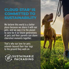 Cloud Star Tricky Trainers Crunchy Dog Training Treats, Salmon Flavor, Low Calorie Behavior Aid with 450 treats