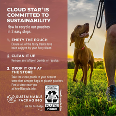 Cloud Star Dynamo Dog Tummy Treats – Soft & Chewy Probiotics Support for Dogs