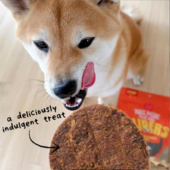 Cloud Star Wag More Bark Less Sliders Dog Treats, Beef Cheeseburger