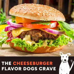 Cloud Star Wag More Bark Less Sliders Dog Treats, Beef Cheeseburger