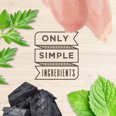 Cloud Star Wag More Bark Less Crunchy Dental Dog Treats, Chicken, Bone Charcoal, Parsley & Mint