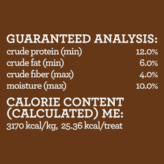 Cloud Star Wag More Bark Less Oats & Grains Crunchy Dog Treats, Peanut Butter