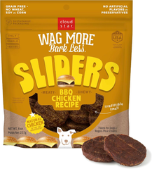Cloud Star Wag More Bark Less Sliders Dog Treats, BBQ Chicken