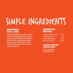 Cloud Star WagCloud Star Wag More Bark Less Original Soft & Chewy Dog Treats, Corn & Soy Free, Baked in USA More Bark Less Original Soft & Chewy Dog Treats