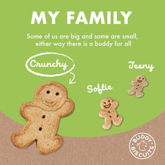 Buddy Biscuits Grain-Free Crunchy Dog Treats Made with Natural Roasted Chicken