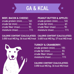Cloud Star Wag More Bark Less - Dog Treats - Crunchy Biscuits - Grain Free Assorted Flavors
