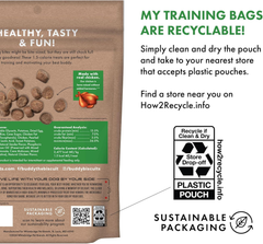 Buddy Biscuits Trainers Pouch of Training Bites Soft & Chewy Dog Treats Made with Chicken Flavor