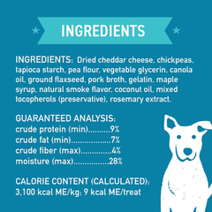 Cloud Star Wag More Bark Less Soft Chews Grain Free Dog Treats, Cheddar Cheese