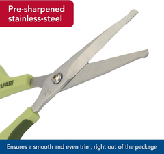 Coastal Pet Safari Dog Safety Scissors for Trimming Hair Around Eyes, Ears & Paws of All Dog Breeds