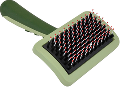 Coastal Pet Safari Complete Dog Brush - 2-in-1 Design Dog Slicker Brush with Grooming Bristles - Detangling & Dematting Dog Brush