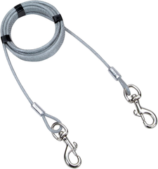 Coastal Pet Titan Giant Cable Dog Tie Out - Heavy-Duty Dog Tie Out Cable - Cable Tie Out for Dogs up to 150 lbs - Rust-Resistant Pet Tie Out Cable - Quality Dog Supplies