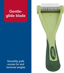 Coastal Pet Safari Shed Magic Deshedding Tool for Dogs with Medium to Long Hair - Deshedding & Detangling Dog Brush