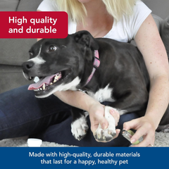 Coastal Pet - Safari Guillotine Dog Nail Trimmer - Double-Bladed Guillotine Style Dog Nail Trimmers - Owner-Friendly Vinyl Grip - for Small to Medium Dogs