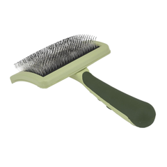 Coastal Pet Safari Curved Firm Slicker Brush - For Dog Grooming and Detangling All Hair Types