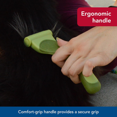 Safari Grooming Shed Magic Deshedder for Cats, Pet Supplies for Cats, Cat Grooming, Cat Accessories, Cat Supplies, Cat Brushes for Shedding