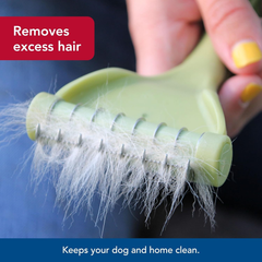 Coastal Pet - Safari - Shed Magic De-Shedding Tool for Dogs with Short to Medium Hair, No Color