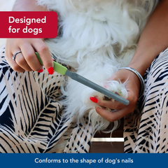 Coastal Pet Safari Dog Nail File - Ensure a Smooth Finish After Cutting - Remove Burs from Outdoor & Indoor Dogs