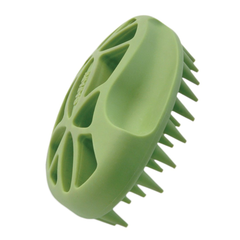 Safari Dog Rubber Curry Brush By Coastal Pet