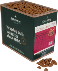 Grain Free Tasty Bacon Flavor Minis Heart Dog Treats