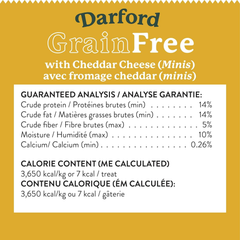 Grain Free Cheddar Cheese Minis Heart Recipe Dog Treats