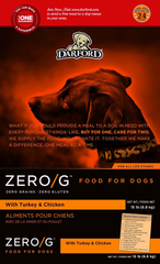 Darford Zero G Food For Dogs With Turkey And Chicken