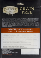 Grain Free Bacon Recipe Dog Treats, 12 oz