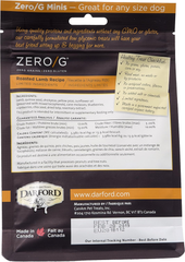 Zero/G Roasted Lamb Recipe Mini Dog Treats