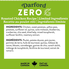 Darford - Zero/G Roasted Chicken Recipe Dog Treats