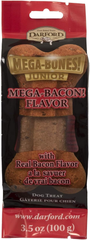 Darford Mega Bone Dog Treat Bacon Junior, 3.5 oz