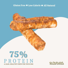 Fieldcrest Farms Nothing to Hide Natural Rawhide Alternative Rolls for Dogs - 3 Pack Bundle (Chicken, Beef, Peanut Butter) Premium Grade Easily Digestible Chews - Great for Dental Health