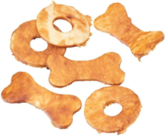 Fieldcrest Farms Nothin' to Hide Rings and Bones Beef Flavored Dog Chew 1 bag (12 pack)