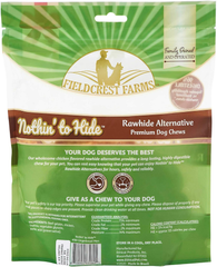 Fieldcrest Farms Nothin' to Hide Holiday Gingerbread Men Chicken Flavor Chew Dog Treats, 5.2 oz., Count of 4