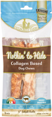 Fieldcrest Farms Nothin' To Hide Roll Dog Treat Beef, 1ea/5 in, SM, 2 pk