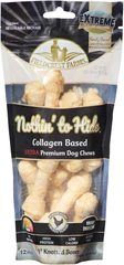 Fieldcrest Farms Nothin' to Hide 3" Knotted Chicken Flavor Bone Ultra Premuim Dog Chews