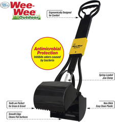 Wee-Wee Dog Waste Fold-Away Pooper Scooper