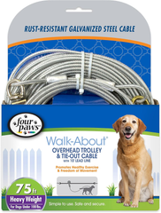 Four Paws Heavy Weight Trolley Exerciser Silver