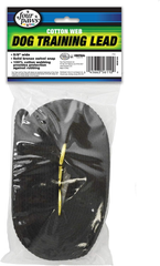 Four Paws Cotton Web Dog Lead Black