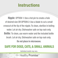 Four Paws Pet Nursing Feeding Bottle for Kittens & Puppies