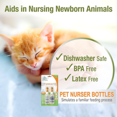 Four Paws Pet Nursing Feeding Bottle for Kittens & Puppies