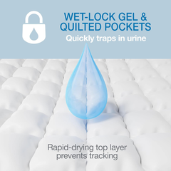 Four Paws Wee-Wee Ultimate Attractant Grass Scented Pee Pads for Dogs & Puppies, Leak-Proof Dog Housebreaking Instinctive Potty Training Floor Protection