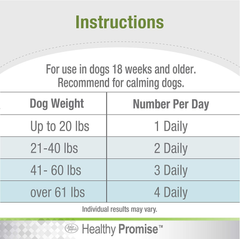Four Paws Healthy Promise Calming Chews for Dogs
