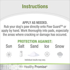 Four Paws Healthy Promise Pet Paw Guard, Balm Protection for Dog Paws