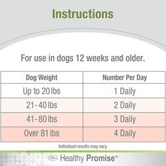 Four Paws Healthy Promise Dog Supplements for Skin and Coat Soft Chews