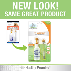 Four Paws Pet Nursing Kit, Feeding Bottle and Brush for Kittens & Puppies 2 oz