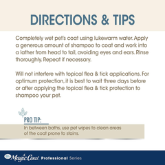 Four Paws Magic Coat Professional Series Nourishing Oatmeal Dog Whitening Shampoo