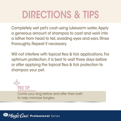 Four Paws Magic Coat Professional Series Nourishing Oatmeal 2 in 1 Dog Shampoo and Conditioner