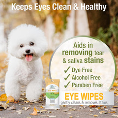 Four Paws Healthy Promise Grooming Pet Eye Cleaning Wipes for Dogs & Cats