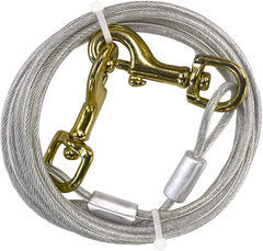 10ft Cable Tieout 1750lb - Silver