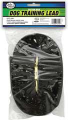 Four Paws Cotton Web Dog Training Lead, Black