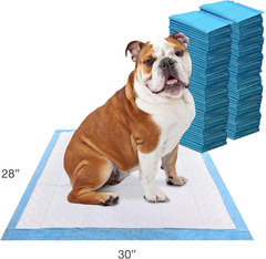 Four Paws Wee-Wee Odor Control with Febreze Freshness Pee Pads for Dogs & Puppies, Leak-Proof Dog Housebreaking Potty Training Floor Protection, Spring Fresh Scent